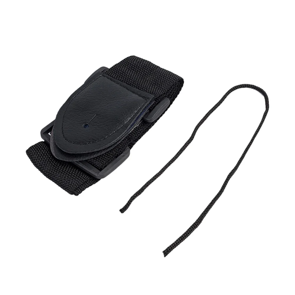 Sangle de guitare universelle en Nylon, matériau pour basse électrique acoustique, guitare classique, confort réglable, ajustement noir, maintien sécurisé