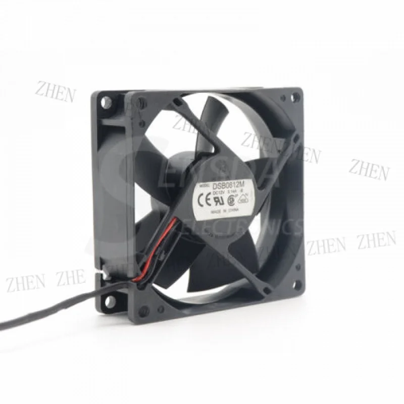 

Y Y Delta DSB0812M DC12V 0.14A 8CM 8025 2 wire cooling fan 80 * 80 * 25MM