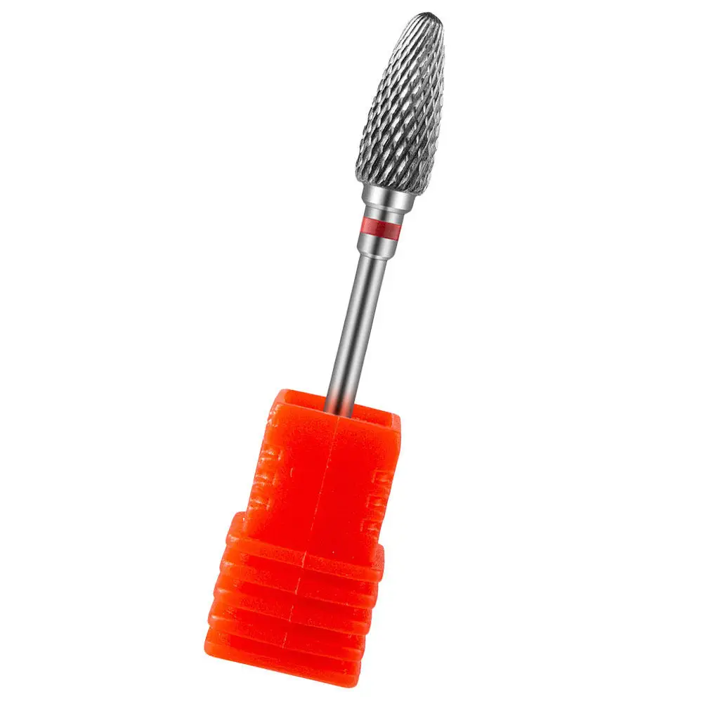 Metall-Wolframkarbid-Nagelbohrer Maniküre-Schleifköpfe Elektrische Nagelkunst-Polierbits Professionelle Maniküre-Salon-Ausrüstung