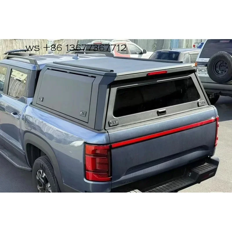 

Factory hot sales2023 Silverado 1500 & F350 Camping Hardtop 4*4 Accessories Metal Truck Bed Canopy Model Ranger Tonne