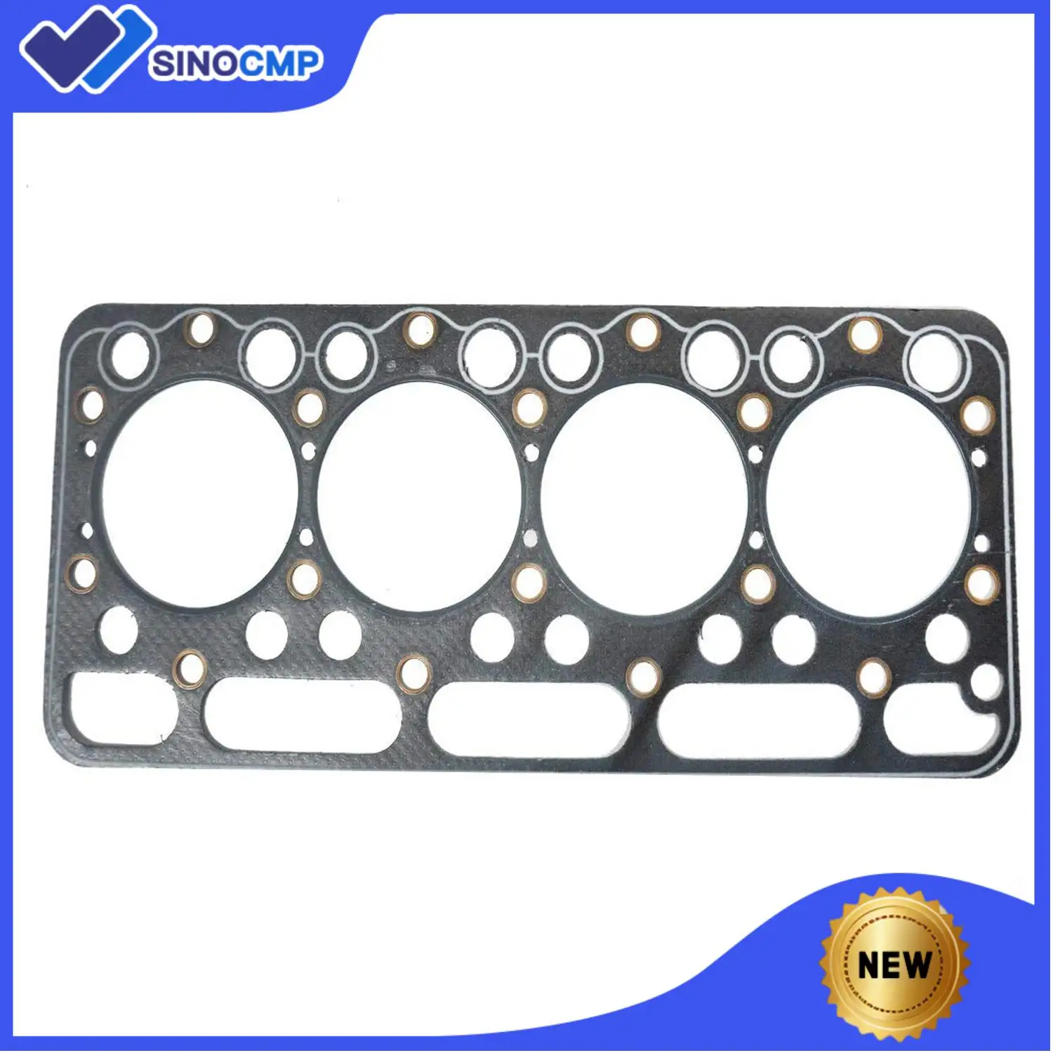

1pc 15834-03310 Cylinder Head Gasket for Kubota Excavator KH-101 KH-151 KX101 V1902 V1902T V1902E V1902B 4D85 Engine
