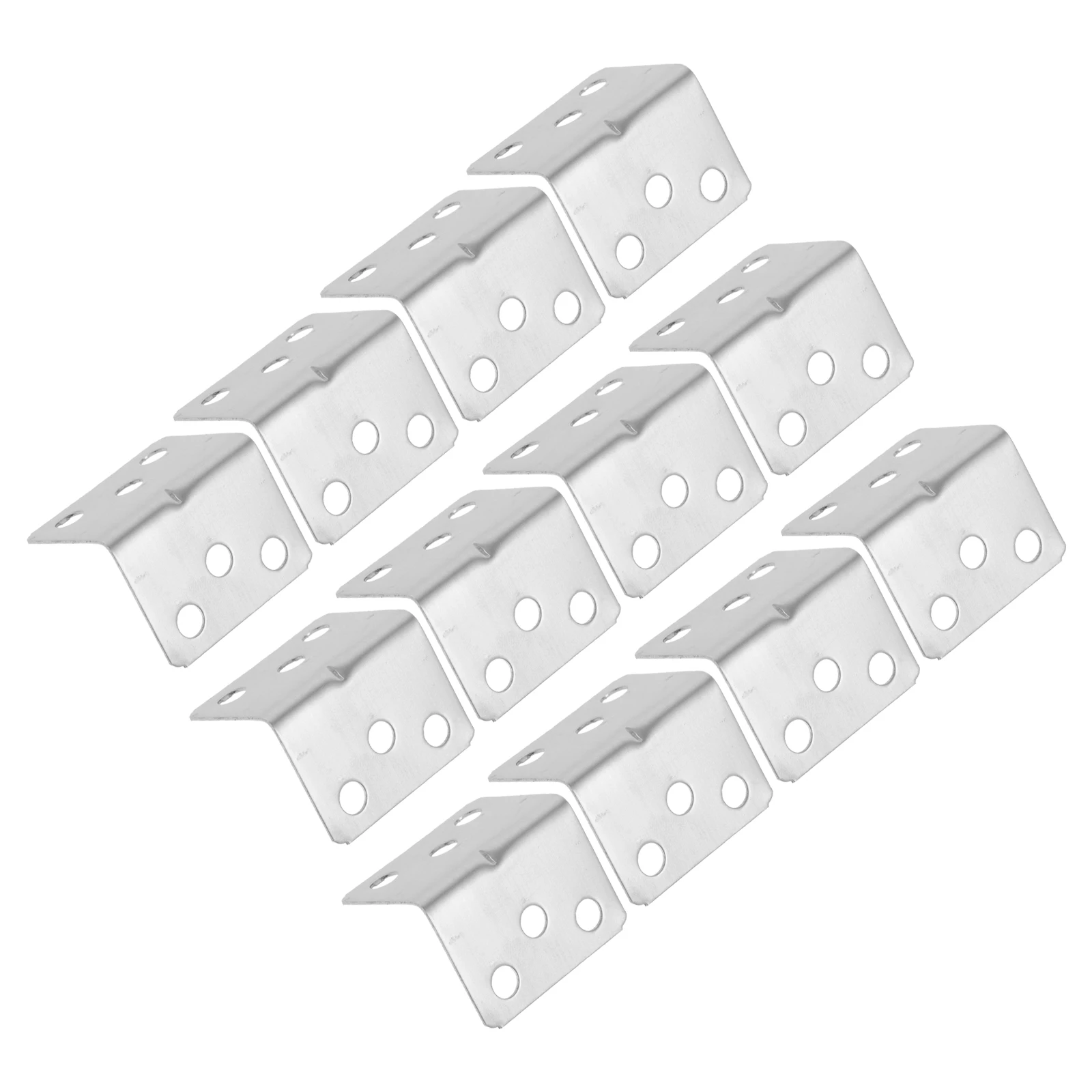 

12pcs Furniture Bracket Corner Heavy Duty Shelf Support Metal Shelf Brackets Right Angle L Brackets Metal Hardware