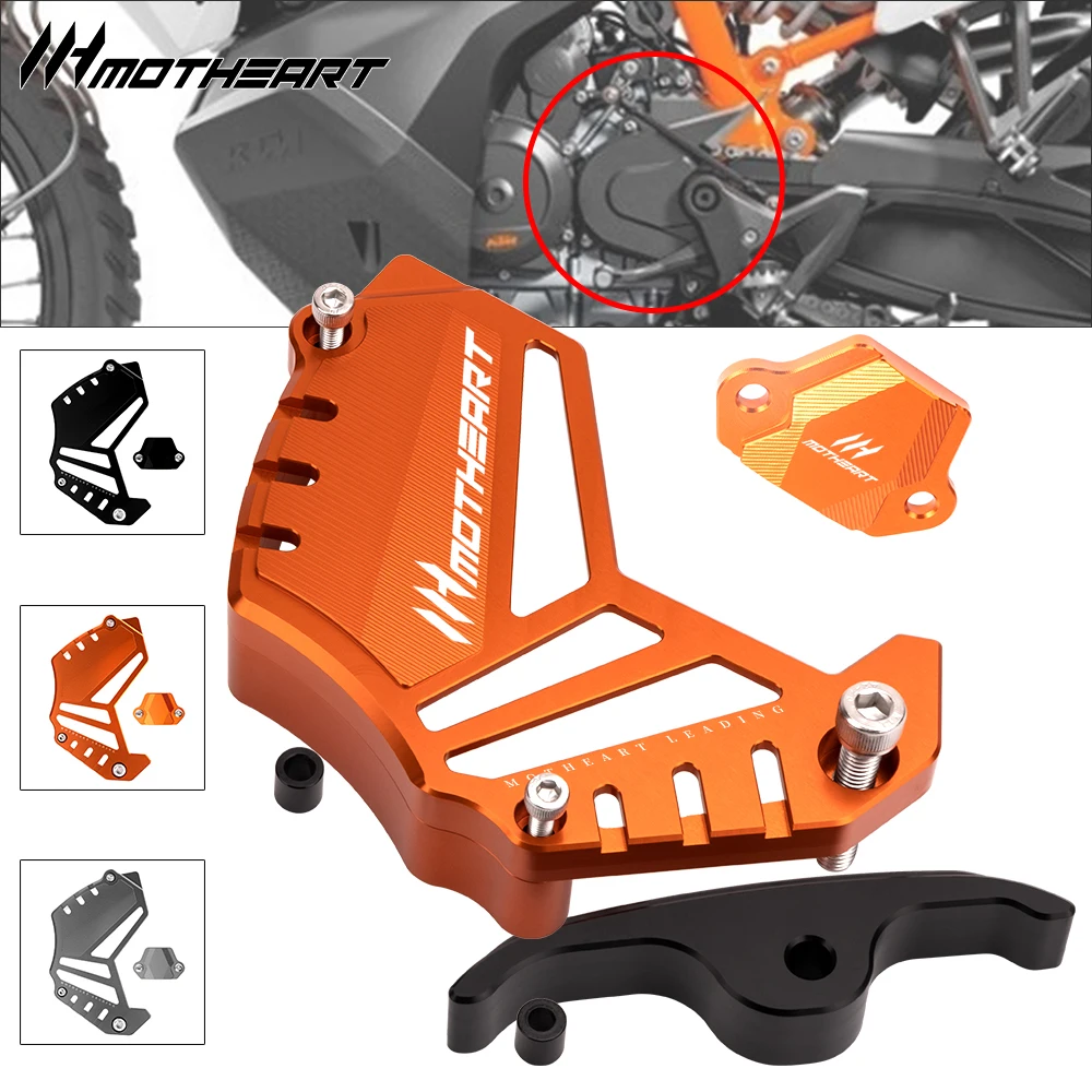 

Motorcycle Front Chain Guard Sensor Cover Combo 790 890 Adventure Duke 801 Norden 901 CNC Machined Modified Accessories