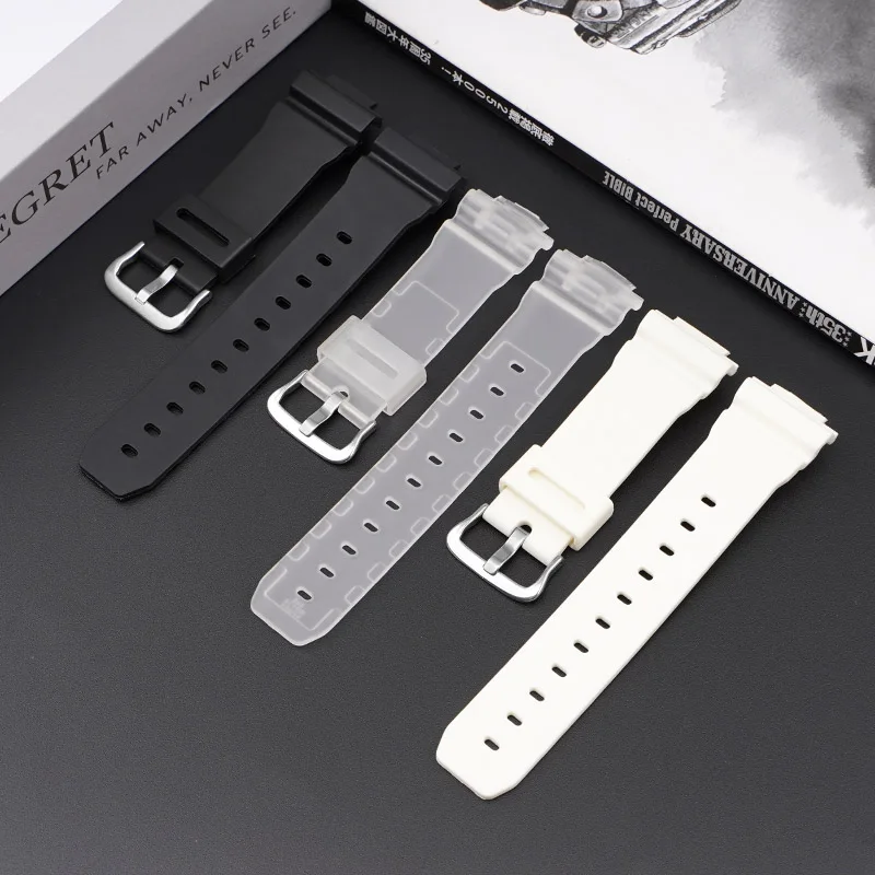 Watch Band for Casio G-SHOCK DW-6900/5610 DW-5600/5000 GW-M5610 GA-2100 16mm Silicone Resin Strap Men Replacement Wrist Bracelet