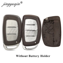 jingyuqin Remote Car Key Shell For Hyundai Tucson Elantra Sonata 2016 2017 2018+ 3/4 Buttons Remote Key Case Replacement