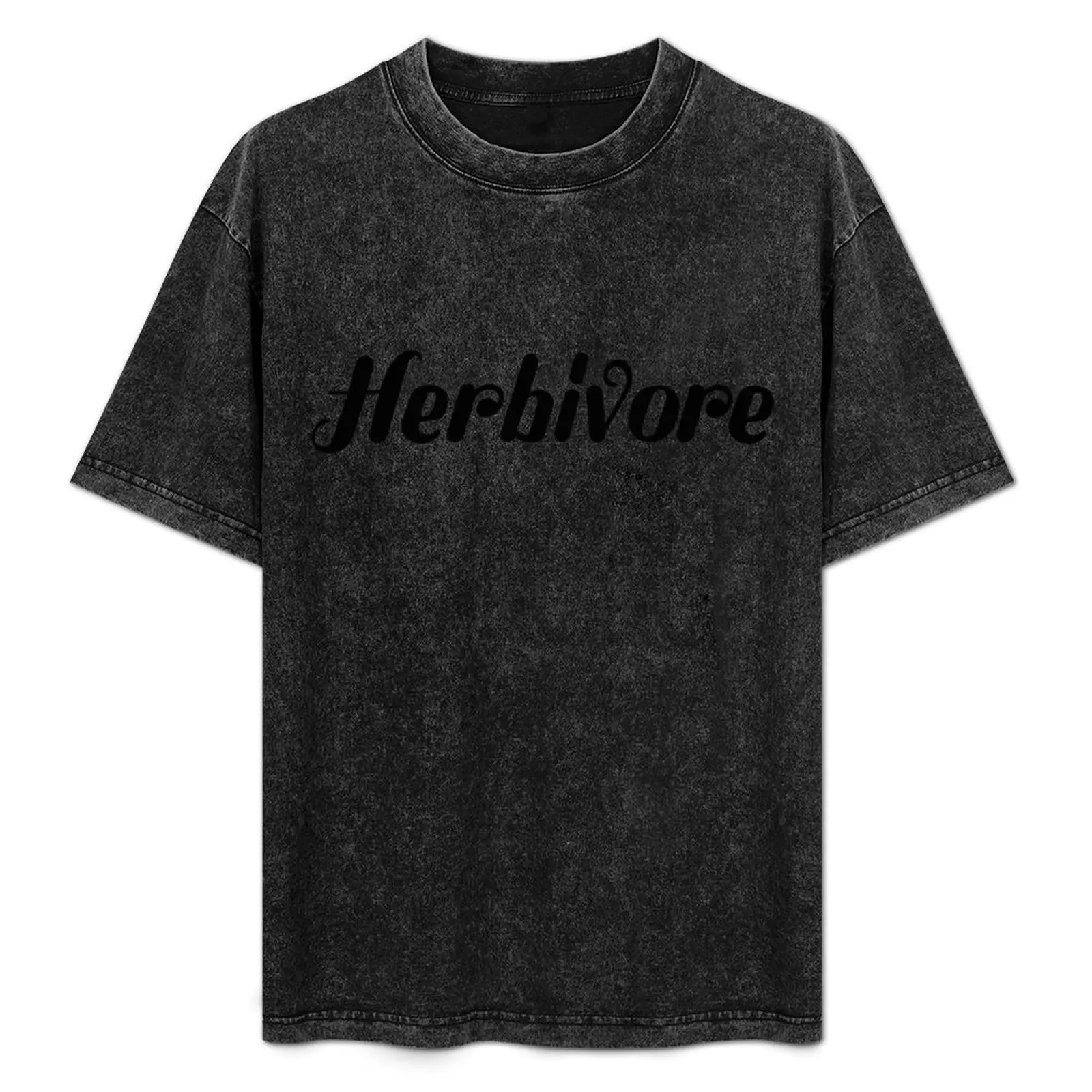 Herbivore - vegan T-Shirt plain graphic tee shirt t shirt men 100℅ cotton