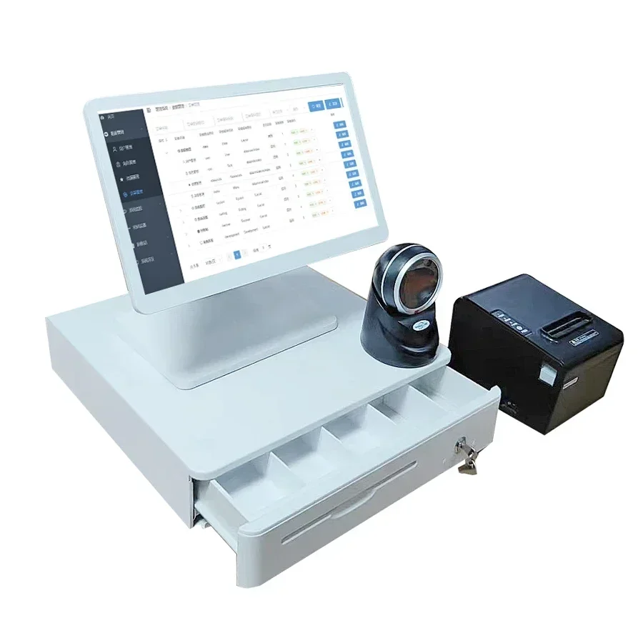 

15.6 Inch Touch Screen All-in-One Commercial Cash Register Android 11 System