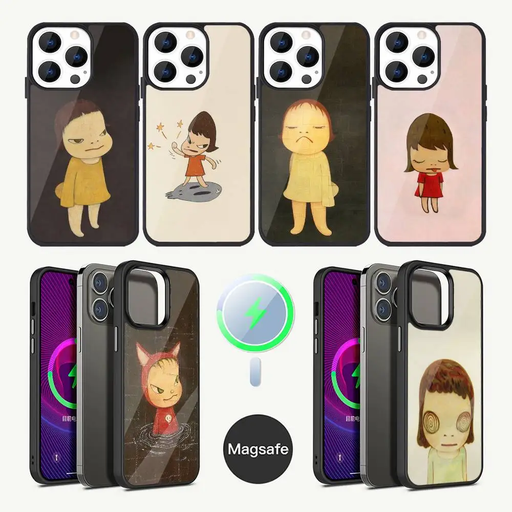

Art Y-Yoshitomo N-Nara Phone Case For iPhone 17,16,15,14,13,12,11,Plus,Pro,Max Mini Magsafe Magnetic Wireless Charging