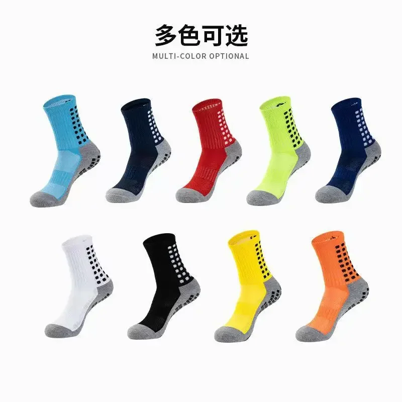 

Sports Socks Anti-Slip Football Socks Thickened Breathable Football Socks Men Women Outdoor Running Cycling Calcetines