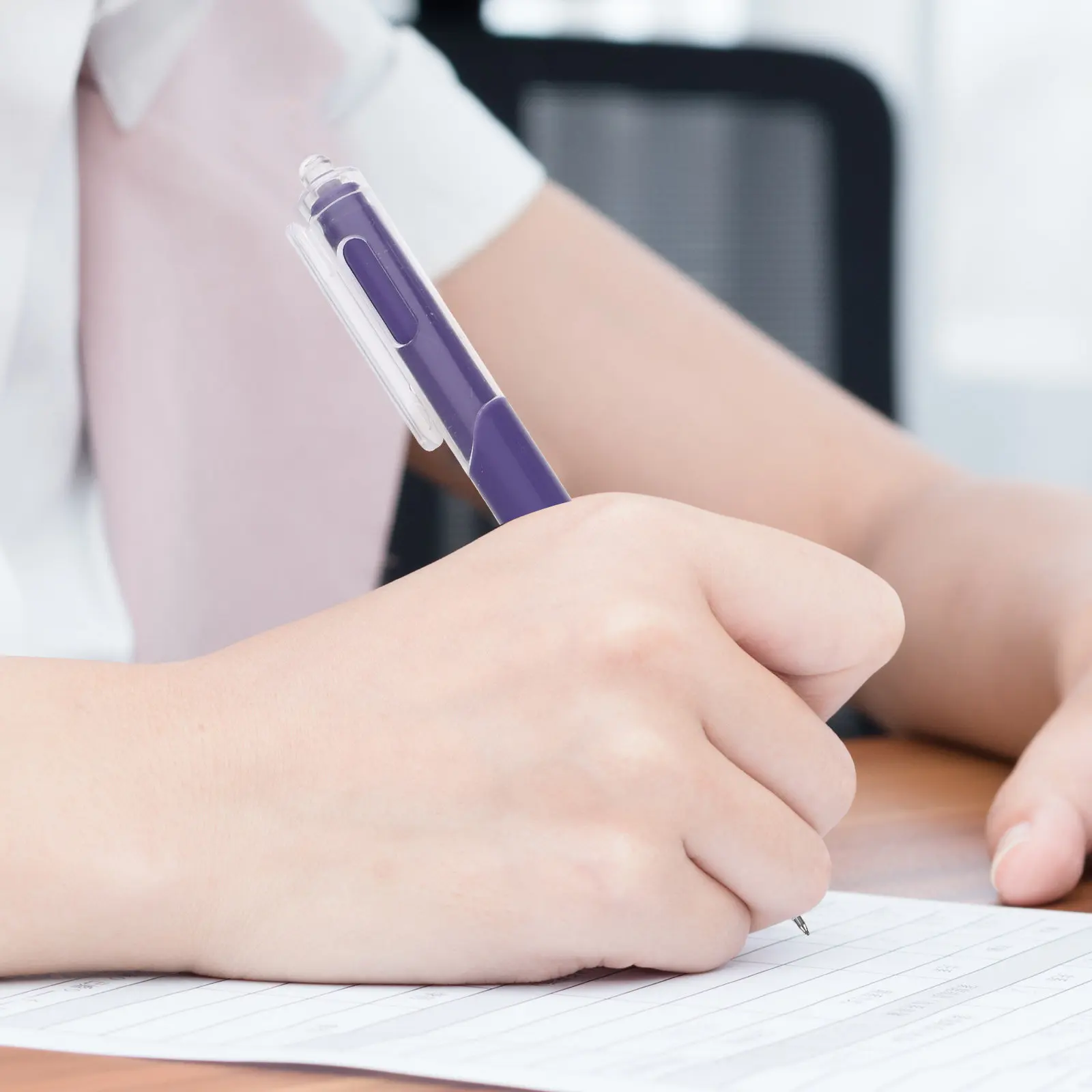 

50 шт. выдвижных черных гелевых ручек с удобным эргономичным дизайном, тонким наконечником и плавным письмом для школы, офиса, блокнотов и ведения дневников