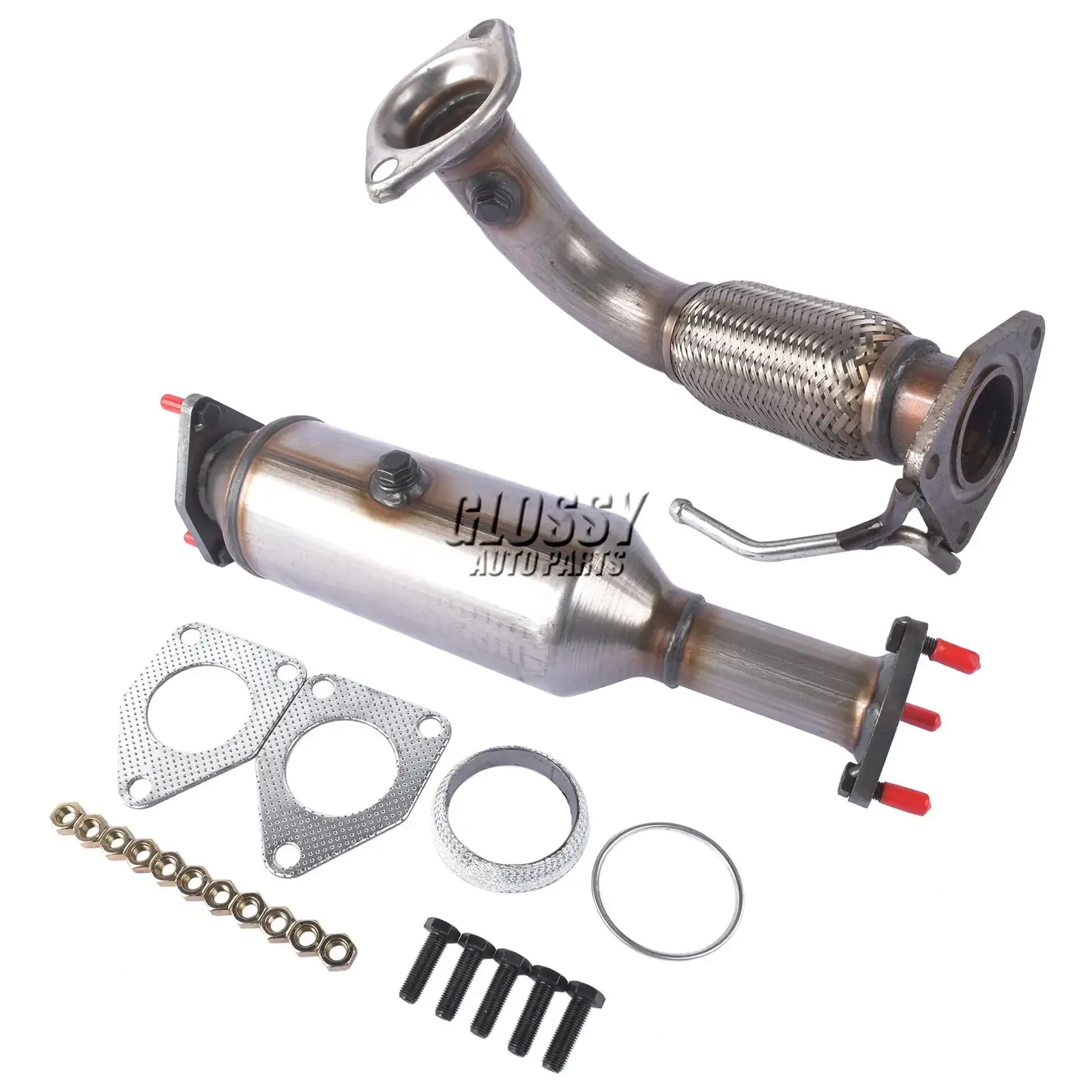 AP03 For Honda Accord 2.4L Front Flex Pipe & Catalytic Converter 03-07 6H28826/45109