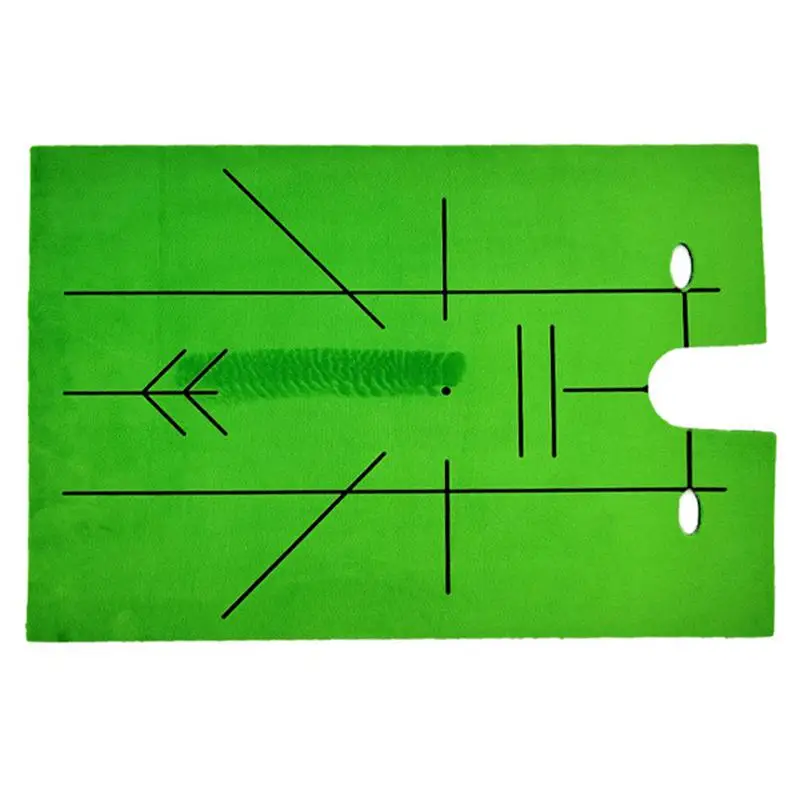 

Indoor Golf Putting Mat Children-Friendly Golf Putting Training Mat Adults Teenagers Enhance Golf Swinging Chipping Mat For Stud