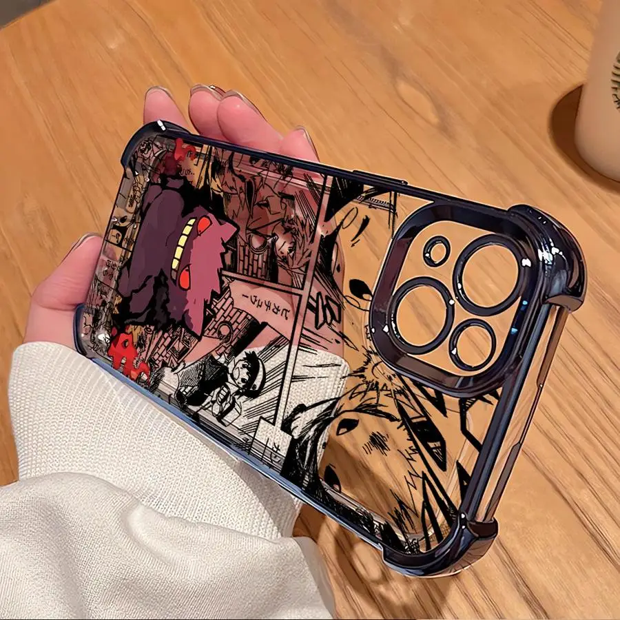 ポケモン ゲンガー ソフトケース 背面カバー Apple iPhone XS 16+ 15+ 12 14 Plus 15 13 11 16 Pro Max対応