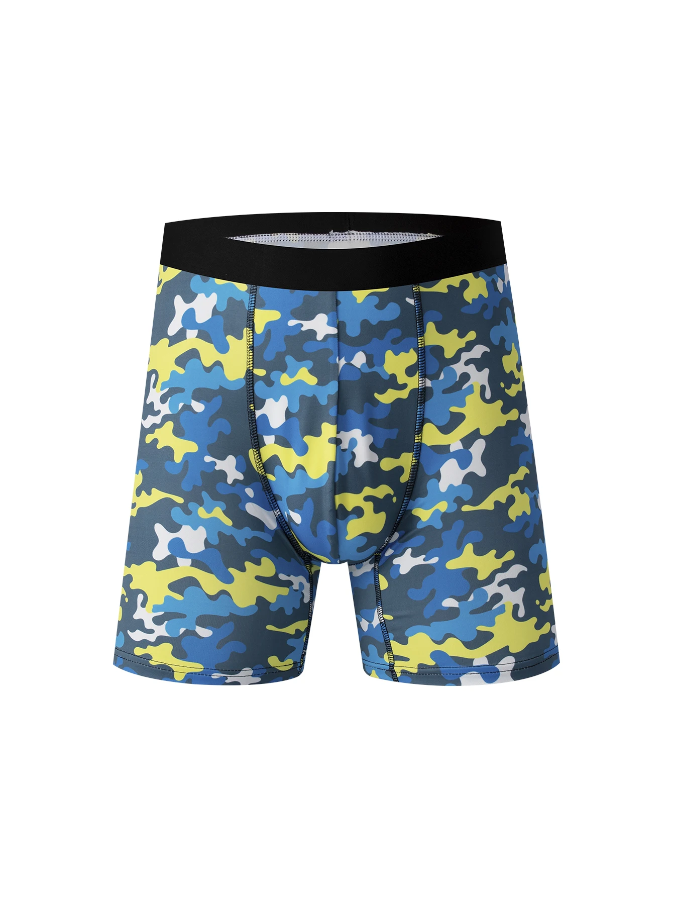 

Men's camouflage graffiti underpants single pairs of trendy fashion show personality charm soft and comfortable boxer shorts