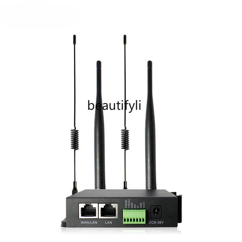 

All-Network Dual-Port Serial Port Metal Case Surveillance Gateway Industrial Grade Plug-in Card Router
