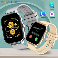 Smart Watch 1.44-inch Screen Heart Rate&Blood Pressure&Blood Oxygen Health Monitoring Bluetooth Calling Smartwatch Men Women