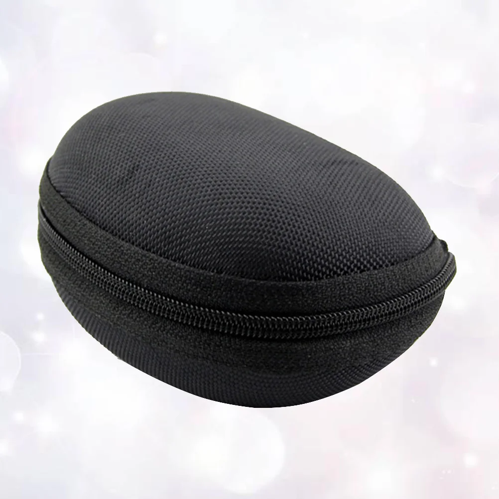 

1pc Eva Data Box Sunglasses Case With Zipper Compact Folding Glasses Box Glasses Organizer For Eyeglasses Cards Pens Keys Coins