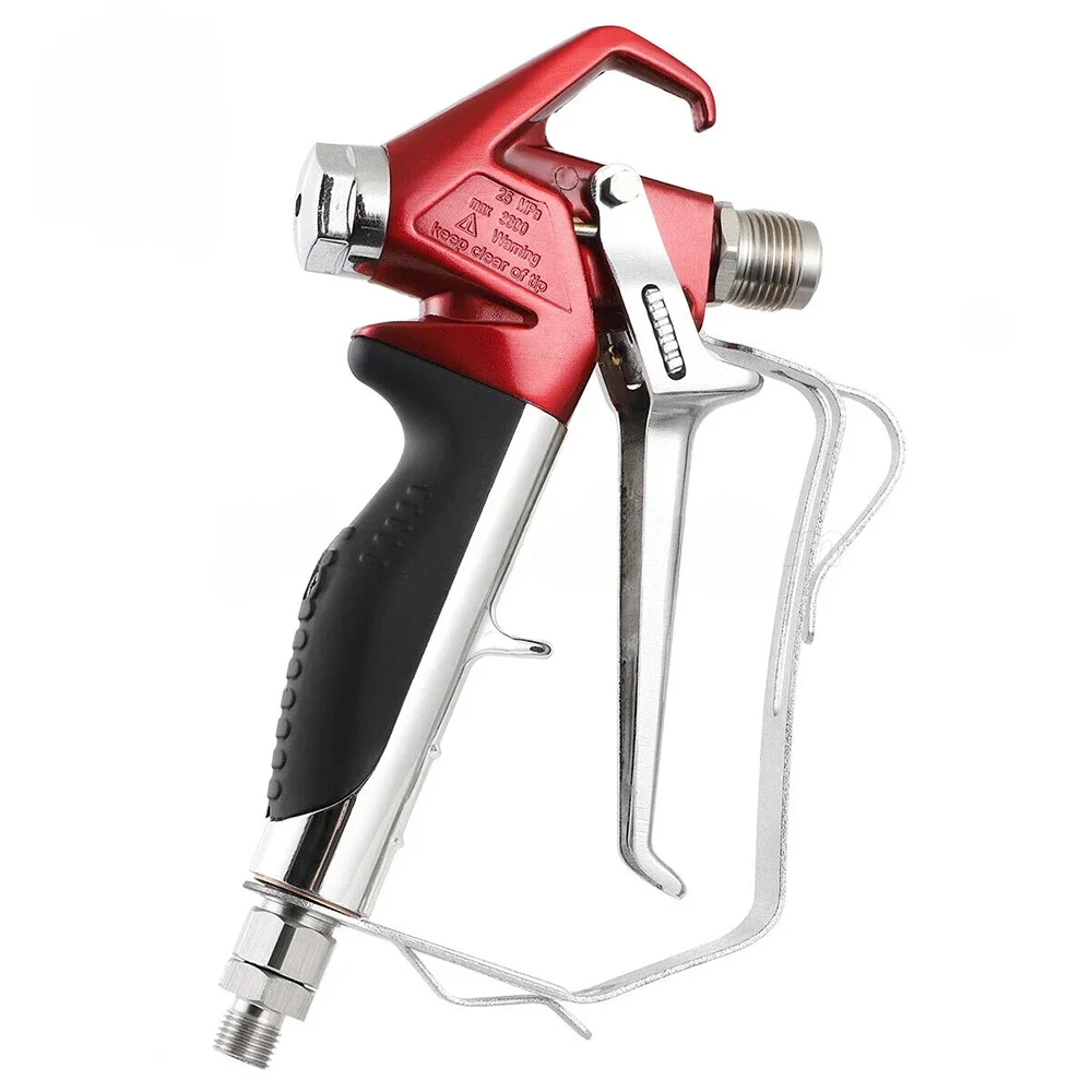 Vepart 538020 Airless Spray Gun similar of 2 Finger Trigger Included. 1 Tip Guard. 517 airless tips Built-In airless gun Filter