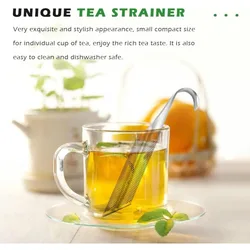 Stainless Steel Tea Diffuser, Tea Strainer for Loose Tea, Stainless Steel Tea Strainer for Loose Tea, Loose Leaf Tea Infuser