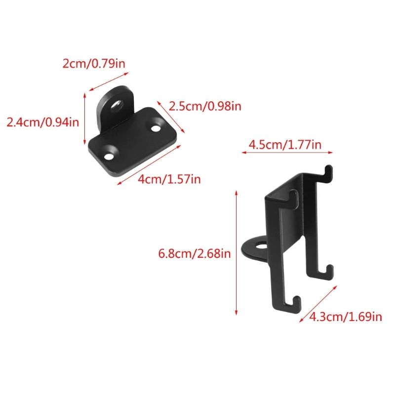 Space-Saving Wall Holder Metal Wall Mount Bracket for Invisible 300 448F