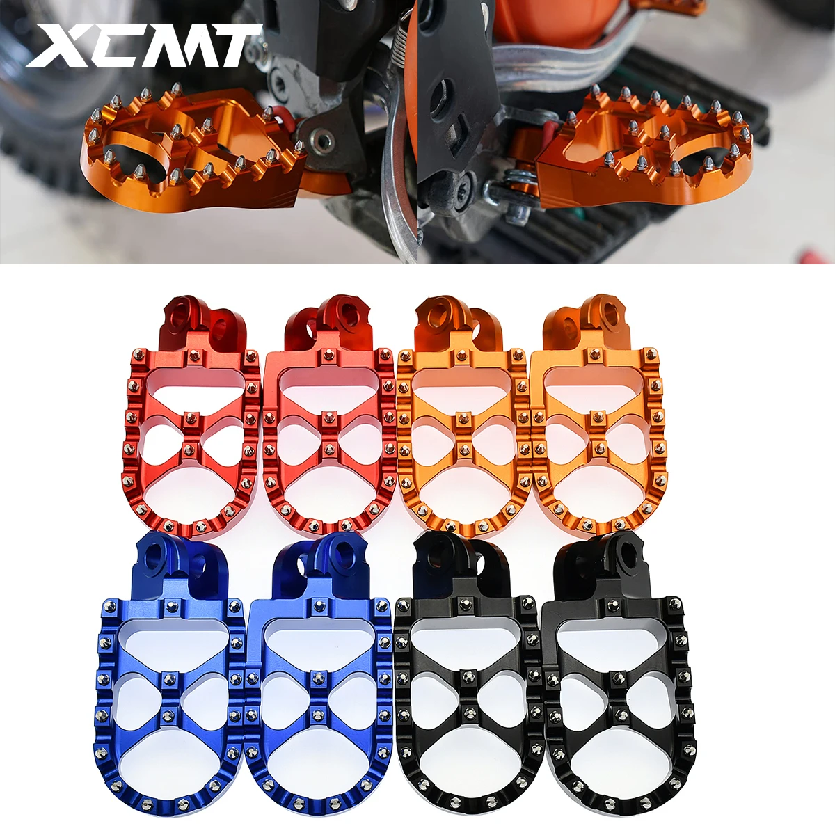 

Foot Pegs Foot Rests Pedals For KTM 690 ENDURO SMC R SX EXC XC 1290 ADV S For BETA RR 2T 4T For HUSQVARNA 701 SM TC FX TE FE 300