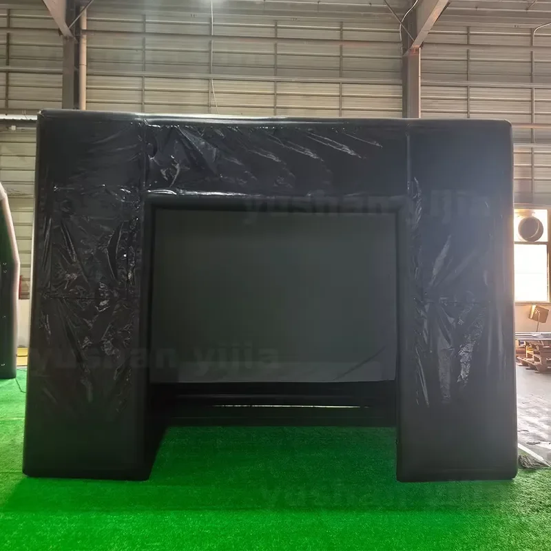 Factory Direct Portable Inflatable Golf Simulator Cage Tent Driving Range Enclosure for Indoor Outdoor Training
