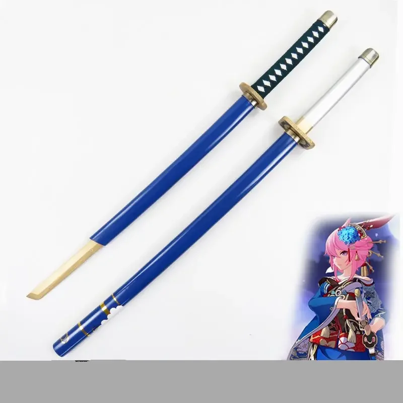 

Game Impact 3 Cosplay Yae Sakura Wooden Sword Weapon Cosplay Props Personal Collection