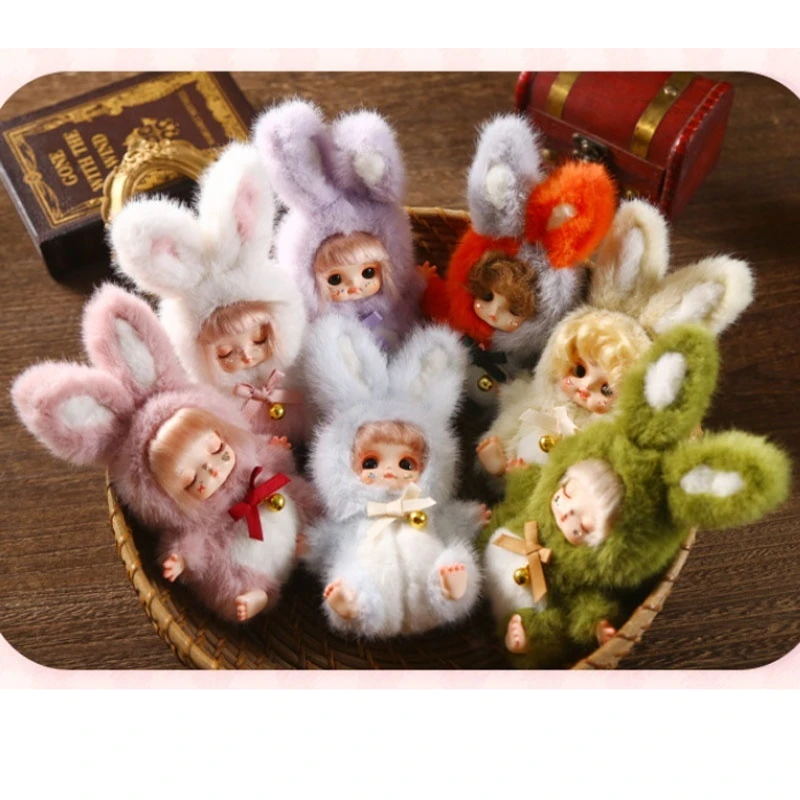 

In Stock Annie Baby Series Blind Box Backpack Pendant Collection Model Mysteriou Box Desktop Ornament Cute Cartoon Girl Gift Toy