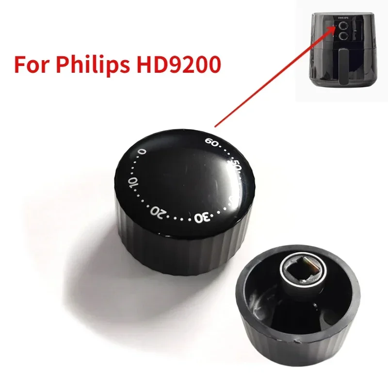 WZ-Air Fryer Switch Knob For Philips HD9200 Fryer Knob Timing knob Replacement