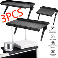 TV Screen Top Storage Shelf Adjustable Computer Monitor Desktop Screen Top Storage Rack Router Shelf Rack Home Organizer