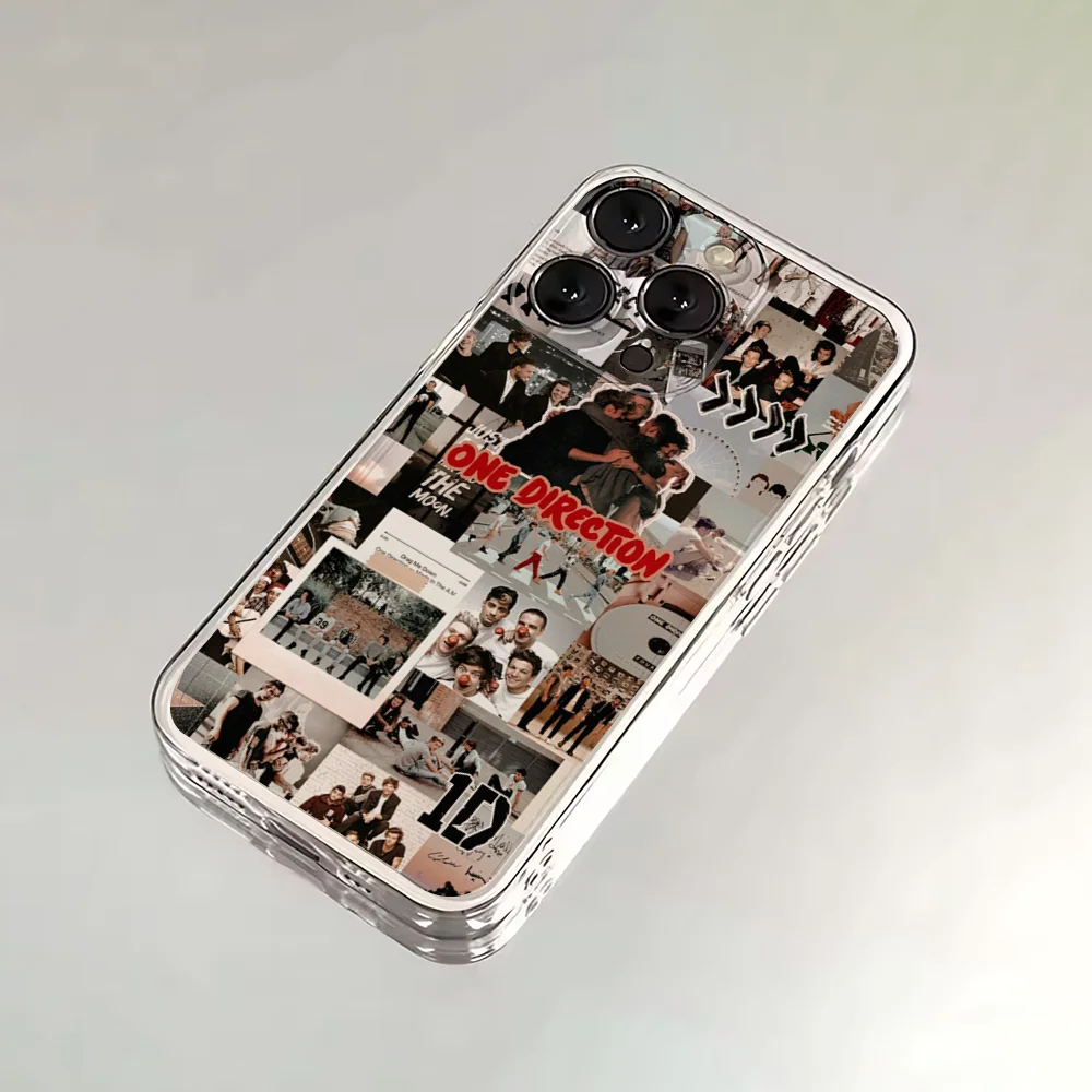 One D-Direction-ES  Phone Case For iPhone 16,15,14,13,12,11 Plus,Pro,Max,XR,XS,X,7,8 SE,Mini Transparent Silicone Soft - view 6