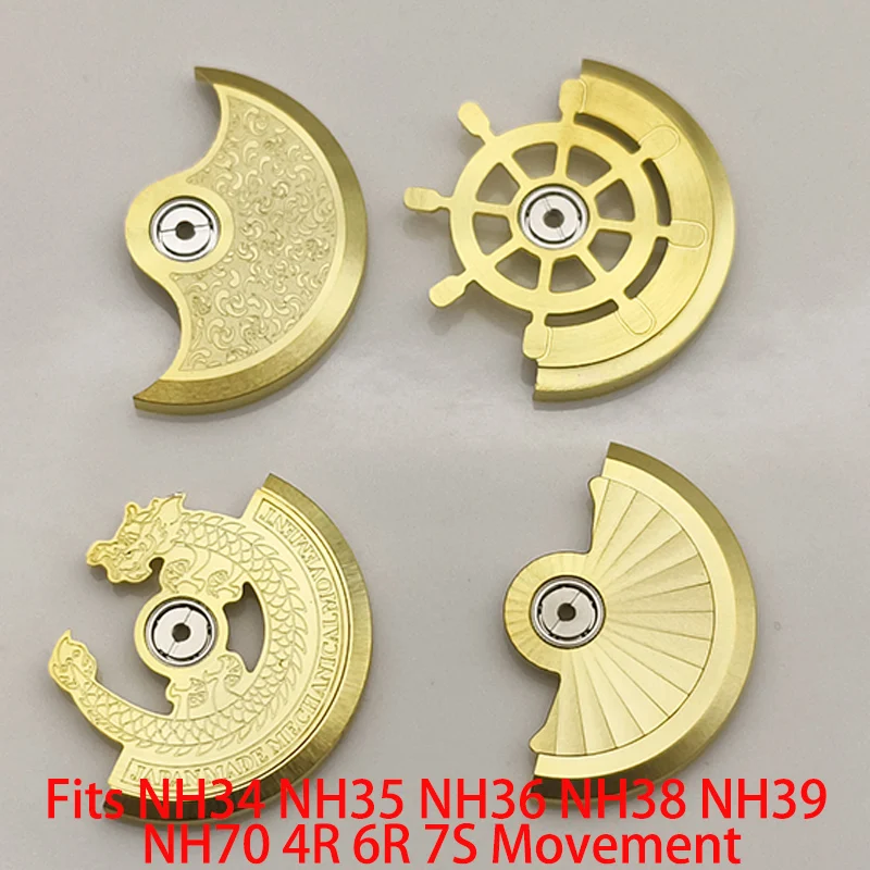 

NH35 NH36 Automatic Hammer Rotor Fits For 4R 6R 7S26 NH34 NH35 NH36 NH38 NH39 NH70 Movement Men's Watch Replace Parts