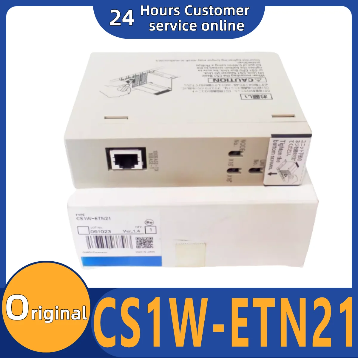 

Совершенно новый оригинальный модульCS1W-ETN21