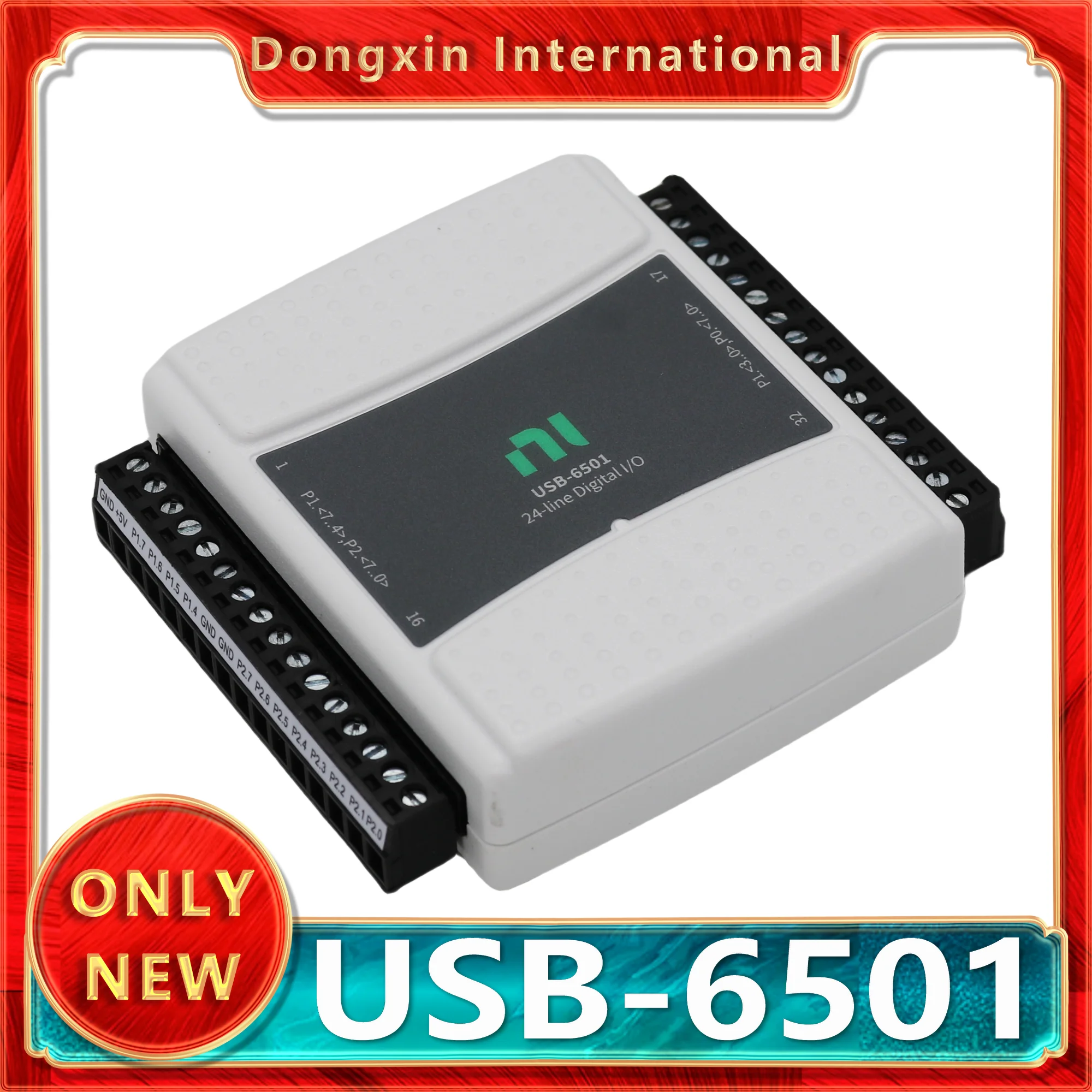 

NI USB 6501 new 779205-01 digital I/O device data acquisition card