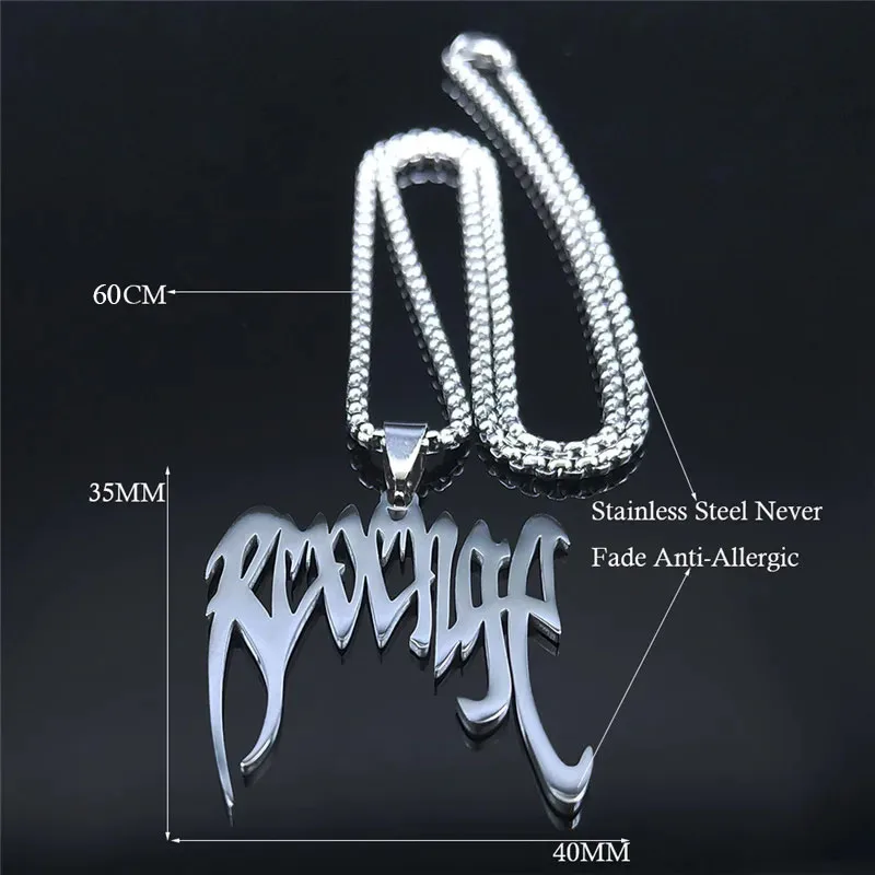 Punk Broken Stainless Steel Spiked Choker Necklace Women/Men Silver Color Pendants Necklaces Jewelry collier lettre N3430S03