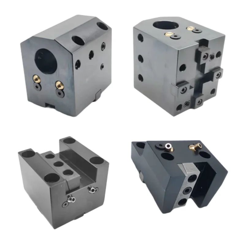 CNC Lathe Turret Tool Block Turning And Milling Turret Cylindrical Boring End Face Fixed Tool Holder 40/45/55/65