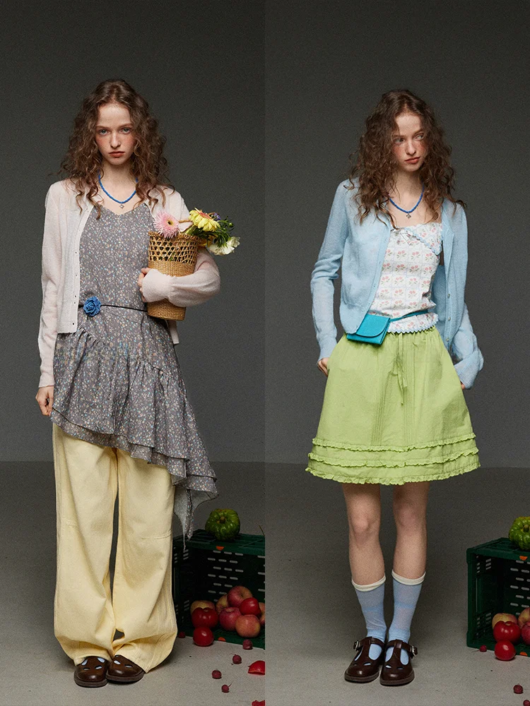 

Вязаный кардиган TNIT с защитой от солнца, женский повседневный топ с длинными рукавами, легкое пальто на весну-лето, ретро-стиль, круглый вырез