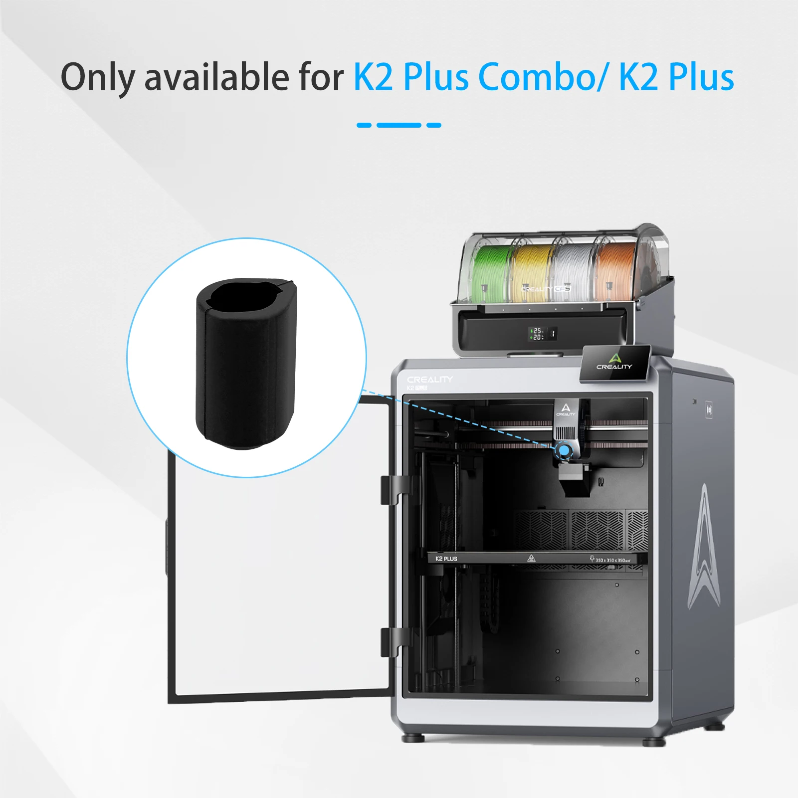 High Quality Silicone Sleeve For Creality K2 Plus Hotend Kit Protect Cover Compatible For K2 Plus Hot End 3D Printer Accessories - Image 4