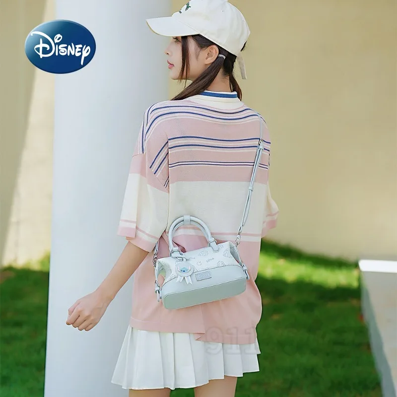 Disney Stitch New Mini Women's Handbag Luxury Brand Original Fashion Women's Shoulder Bag Cartoon Personality Mini Women's Bag