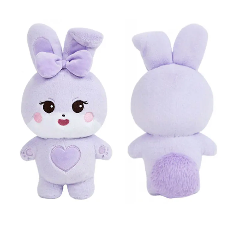 25/10cm Pink Plush Doll BORN PINK World Tour Official Plushies Jennie Lisa Rose Jisoo Kawaii Stuffed Animals Toys