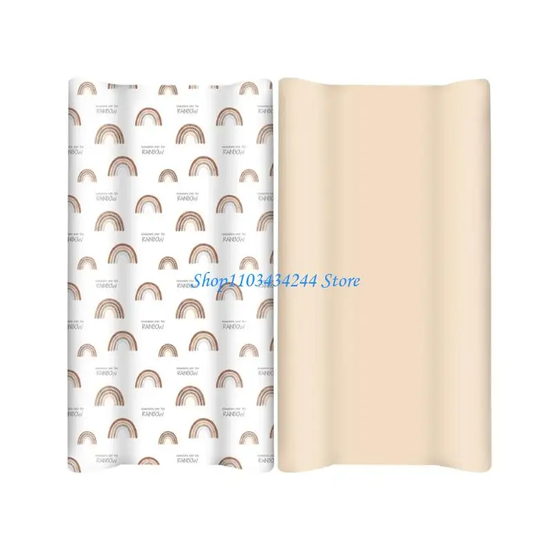 Set of 2pcs Baby Fitted Sheet Comfortable Bassinet Protective Sleeve Nursery Essential for Standard Crib Mattress