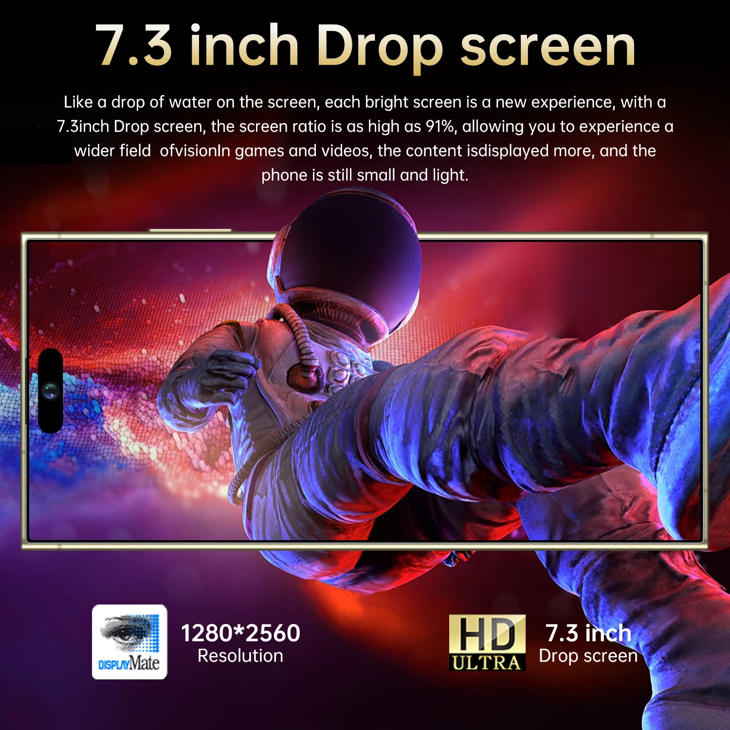 New S25 Ultra Smartphone 5G 7.3-inch high-definition Android 14 Snapdragon 8gen3 10core Dual SIM Phone 800mAh Unlocked Phone