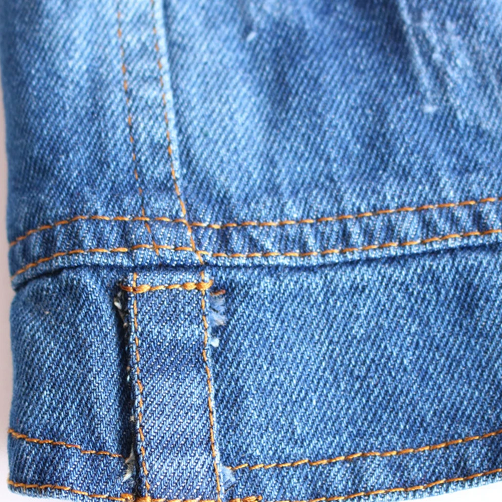 

Pet Vest Denim Dog Apparel Summer Autumn Spring Clothing Cats Bulldogs Poodles Chihuahuas Yorkies Retro Jeans Lapel Collar