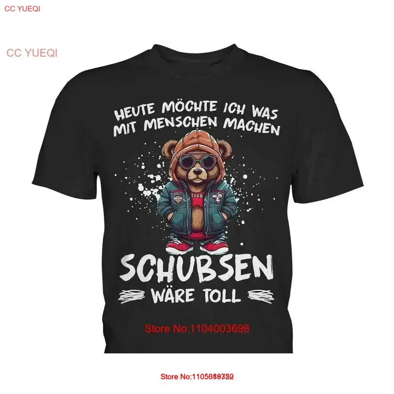 Funny teddy saying bear statement Today I want to do something with people pushing would be great Premium T Shirt vintage