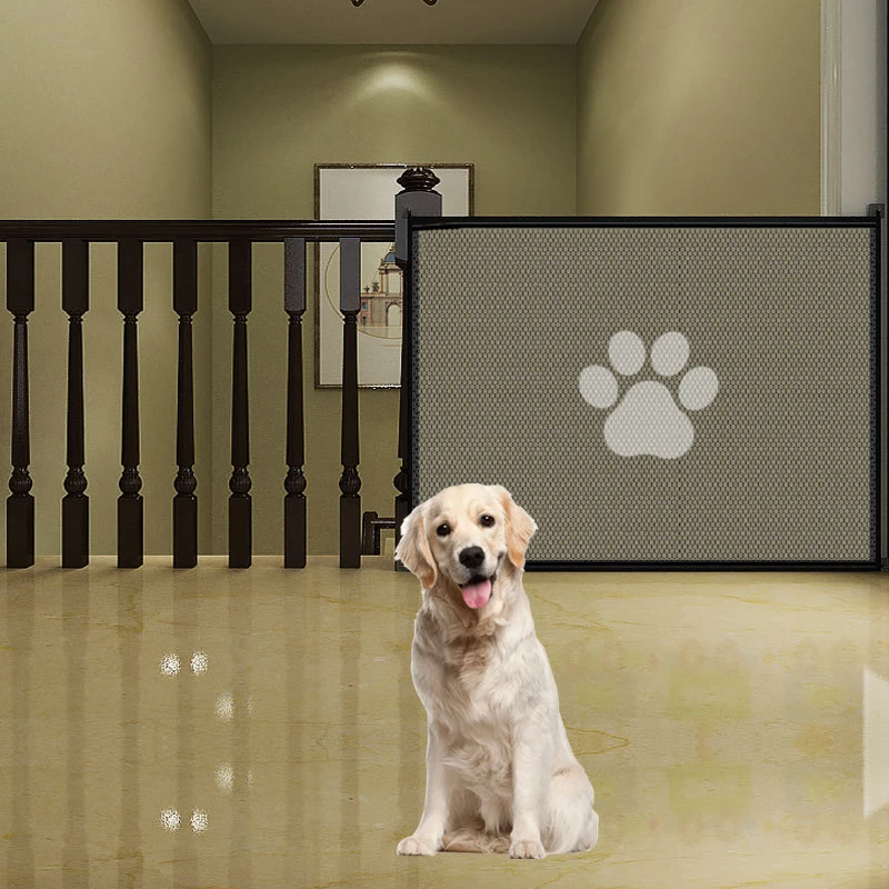 Folding Mesh Pet Playpen Fence 5