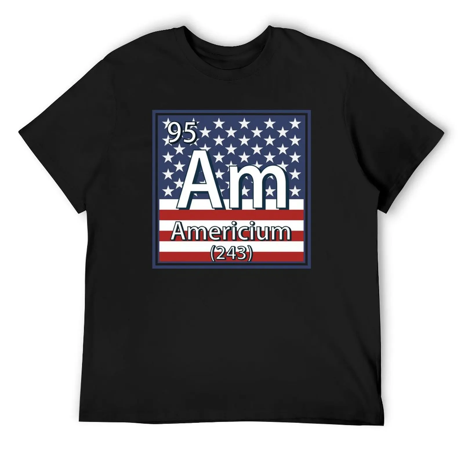 

Americium - American Element Flag T-Shirt valentines clothes boys animal print graphic tee shirt cotton t shirt men