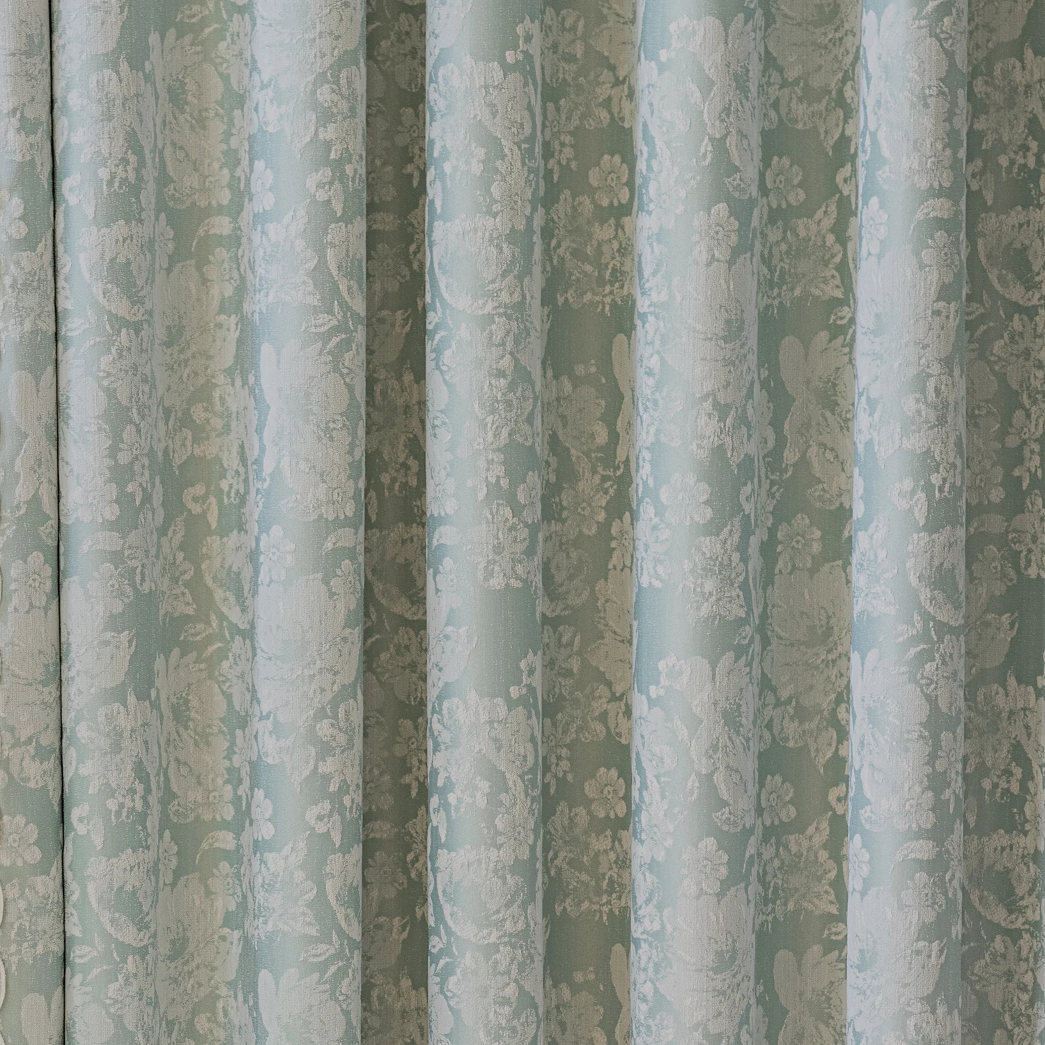 Luxury French Jacquard Design Blackout Curtains for Room Darkening, Thermal Insulation, Privacy Protection,Grommet Window Decor