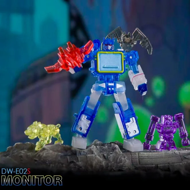 Dr.Wu DW-E02S لون شفاف موجة الصوت الشريط مسجل مجموعة التحول عمل نموذج لجسم جمع عيد الميلاد لعبة هدية