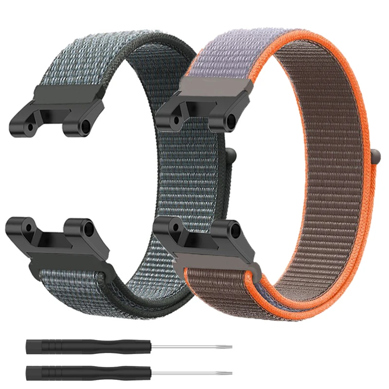 32 Colors Nylon Loop Strap For Huami Amazfit T-REX 2 Smart Watch Band Women Bracelet For Xiaomi Amazfit T-Rex/T-Rex 2 Pro Correa