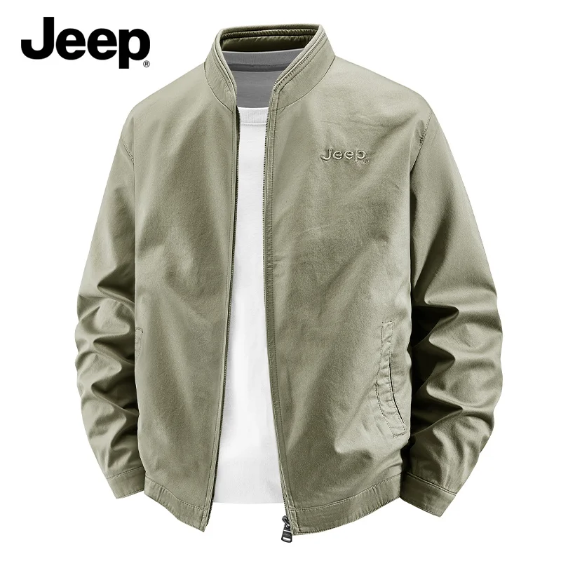 

Мужская классическая куртка Jeep, повседневная куртка, функциональная куртка, прочная куртка для активного отдыха, весна-осень